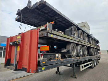 نصف مقطورة مسطحة LAG