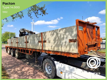 نصف مقطورة مسطحة PACTON