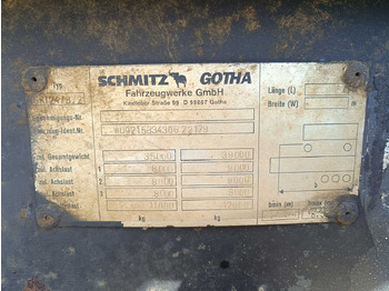 نصف مقطورة SCHMITZ GOTHA - SKI 24 / 7.2 - SEMI-TRAILER - 2003: صورة 3