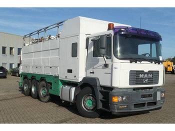 فراغ شاحنة MAN 35.464 FVNLC 8x2, Müller-Fatmaster, Saugaufbau: صورة 4