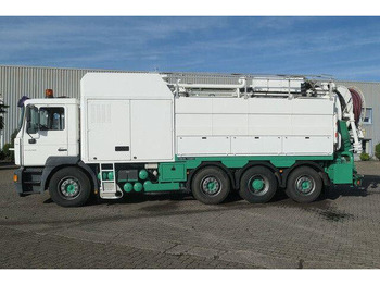 فراغ شاحنة MAN 35.464 FVNLC 8x2, Müller-Fatmaster, Saugaufbau: صورة 2