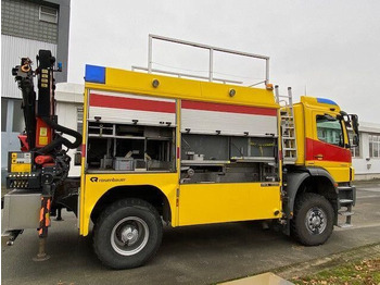 شاحنة حريق Mercedes-Benz 1833 Axor 4x4, Kran Palfinger, Rosenbauer, AHK: صورة 2