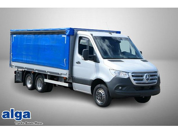 شاحنة مغلقة بستائر جانبية MERCEDES-BENZ Sprinter 519