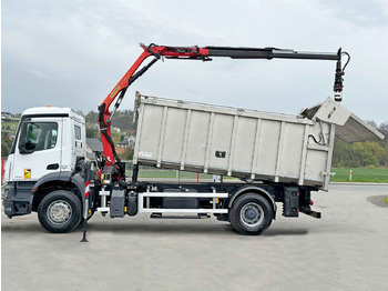 شاحنة قلاب, شاحنة كرين Mercedes-Benz AROCS 1830* KIPPER 5,00m * PK 7.501 SLD A + FUNK: صورة 5