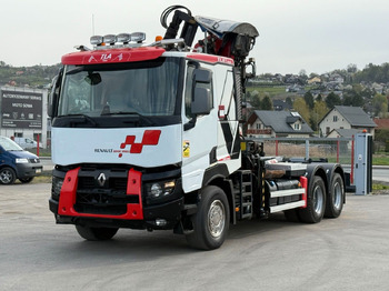 شاحنة برافعة خطافية, شاحنة كرين Renault C520 * ABROLLKIPPER 4,80 m * KESLA * 6x4!: صورة 3 شاحنة برافعة خطافية, شاحنة كرين Renault C520 * ABROLLKIPPER 4,80 m * KESLA * 6x4!: صورة 3