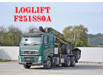 شاحنة قطع الأشجار VOLVO FH 500