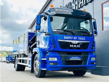 شاحنات مسطحة, شاحنة كرين MAN TGM TGL TGS 18.250: صورة 2