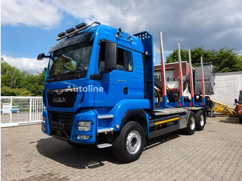 شاحنة قطع الأشجار, شاحنة كرين لنقل الأخشاب MAN TGS 26.510 - Timber truck+crane: صورة 2 شاحنة قطع الأشجار, شاحنة كرين لنقل الأخشاب MAN TGS 26.510 - Timber truck+crane: صورة 2
