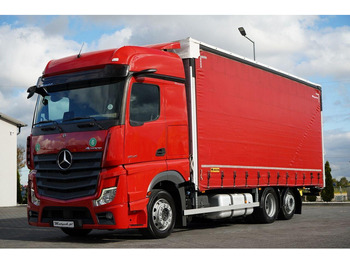 شاحنة ذات ستائر جانبية MERCEDES-BENZ Actros 2545
