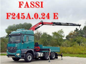 شاحنات مسطحة MERCEDES-BENZ Arocs 2548
