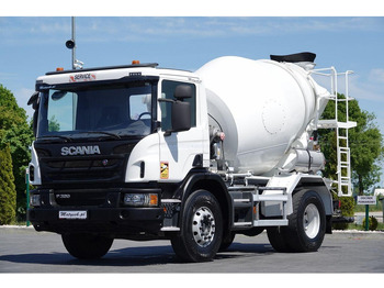 شاحنة خلاطة خرسانة SCANIA P