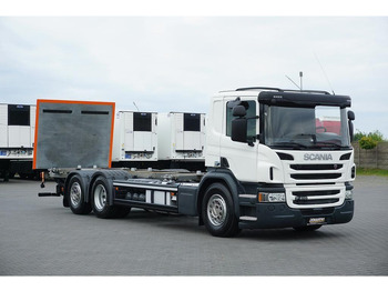 شاحنة بهيكل معدني للمقصورة SCANIA P 410