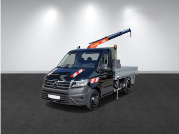 تأجير Volkswagen Crafter 50 - Flatbed truck + crane Volkswagen Crafter 50 - Flatbed truck + crane: صورة 1