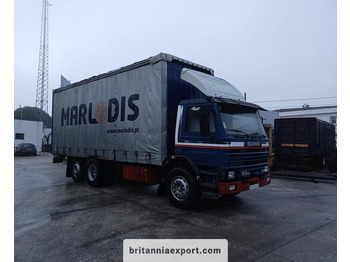 شاحنة ذات ستائر جانبية SCANIA P 93M 250 | 6X2 8 tyres | Manual injector pump |: صورة 2
