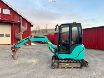 حفار صغير Kobelco 2016 Kobelco SK18 Minigraver m/ Powertilt, 3 skuffer,ripper, klype og Henger.: صورة 2 حفار صغير Kobelco 2016 Kobelco SK18 Minigraver m/ Powertilt, 3 skuffer,ripper, klype og Henger.: صورة 2