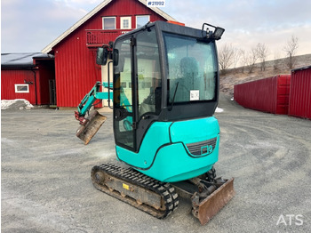 حفار صغير Kobelco 2016 Kobelco SK18 Minigraver m/ Powertilt, 3 skuffer,ripper, klype og Henger.: صورة 3 حفار صغير Kobelco 2016 Kobelco SK18 Minigraver m/ Powertilt, 3 skuffer,ripper, klype og Henger.: صورة 3