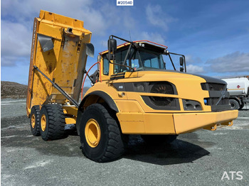 شاحنة قلاب التعدين VOLVO A40G