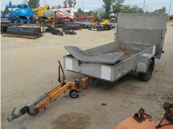 مقطورة Trebbiner Single Axle Trailer, Loading Ramp: صورة 1