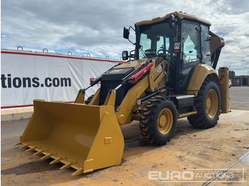 لودر ذو محراث خلفي/ باكهو CATERPILLAR