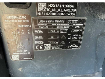تأجير Linde E16PH-02 Linde E16PH-02: صورة 4 تأجير Linde E16PH-02 Linde E16PH-02: صورة 4