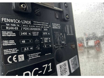 رافعة شوكية للوصول للأماكن الضيقة Linde R14X: صورة 4 رافعة شوكية للوصول للأماكن الضيقة Linde R14X: صورة 4