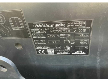 شاحنة نقل الطبالي Linde T24SP: صورة 4