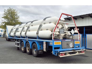نصف مقطورة صهريج MAFA Gas tank tube semi-trailer used for compressed helium, hydrogen, Wasserstoff,  methane, CNG: صورة 4 نصف مقطورة صهريج MAFA Gas tank tube semi-trailer used for compressed helium, hydrogen, Wasserstoff,  methane, CNG: صورة 4