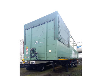نصف مقطورة صهريج Messer Griesheim Gas tank semi-trailer used for LNG/CNG mobile filling station Methan Gas Cryogenic: صورة 2 نصف مقطورة صهريج Messer Griesheim Gas tank semi-trailer used for LNG/CNG mobile filling station Methan Gas Cryogenic: صورة 2