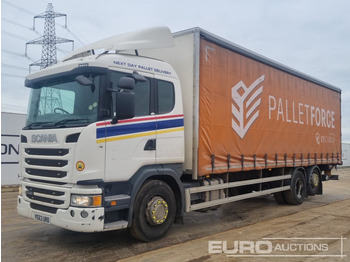 شاحنة ذات ستائر جانبية SCANIA G 440