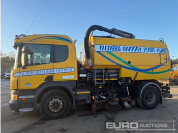 سياره كنس شوارع SCANIA P