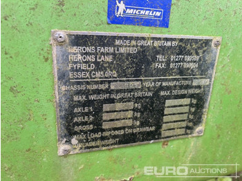 مقطورة رزاعية Redrock 16 Ton: صورة 4 مقطورة رزاعية Redrock 16 Ton: صورة 4