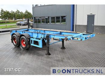 ناقل حاوية/ نصف مقطورة بحاوية KOHLER CS 20/2 CHASSIS | 20ft * STEEL SUSPENSION * SAF / DRUM * 9x AVAILABLE: صورة 3