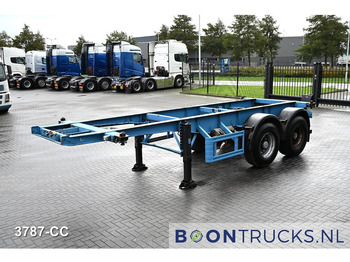 ناقل حاوية/ نصف مقطورة بحاوية KOHLER CS 20/2 CHASSIS | 20ft * STEEL SUSPENSION * SAF / DRUM * 9x AVAILABLE: صورة 4