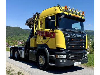 شاحنة قطع الأشجار SCANIA R 580