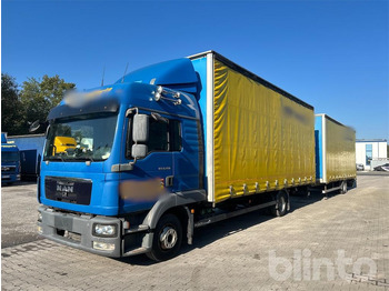شاحنة ذات ستائر جانبية MAN TGL 8.250