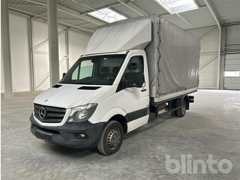 شاحنة مغلقة بستائر جانبية MERCEDES-BENZ Sprinter 516