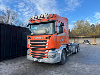 شاحنة برافعة خطافية SCANIA R 490