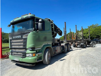 شاحنة قطع الأشجار SCANIA R 580