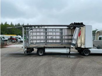 نصف مقطورة بستائر جانبية minisattel auflieger Curtainsider und Schiebedac: صورة 1