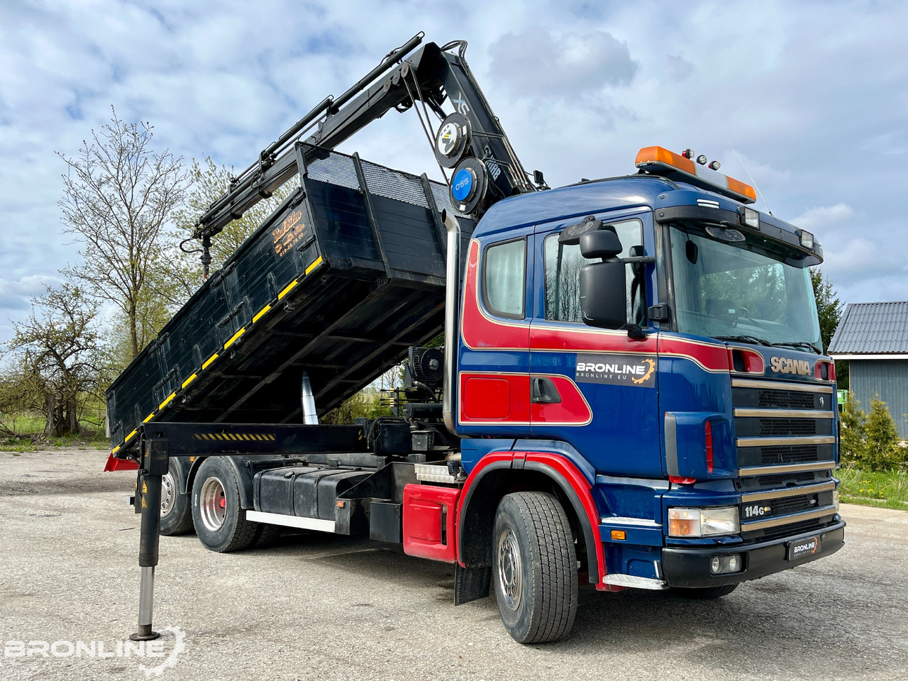 2002 SCANIA R114 6X2*4 Tipper+HIAB 166-e5 crane - شاحنة قلاب, شاحنة كرين: صورة 2 2002 SCANIA R114 6X2*4 Tipper+HIAB 166-e5 crane - شاحنة قلاب, شاحنة كرين: صورة 2