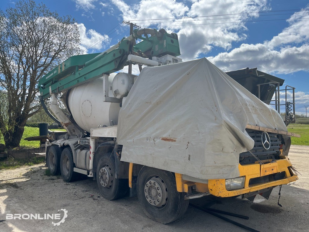 2003 MERCEDES-BENZ ACTROS 3240B 8X4/4 Mixer - شاحنة خلاطة خرسانة: صورة 1 2003 MERCEDES-BENZ ACTROS 3240B 8X4/4 Mixer - شاحنة خلاطة خرسانة: صورة 1