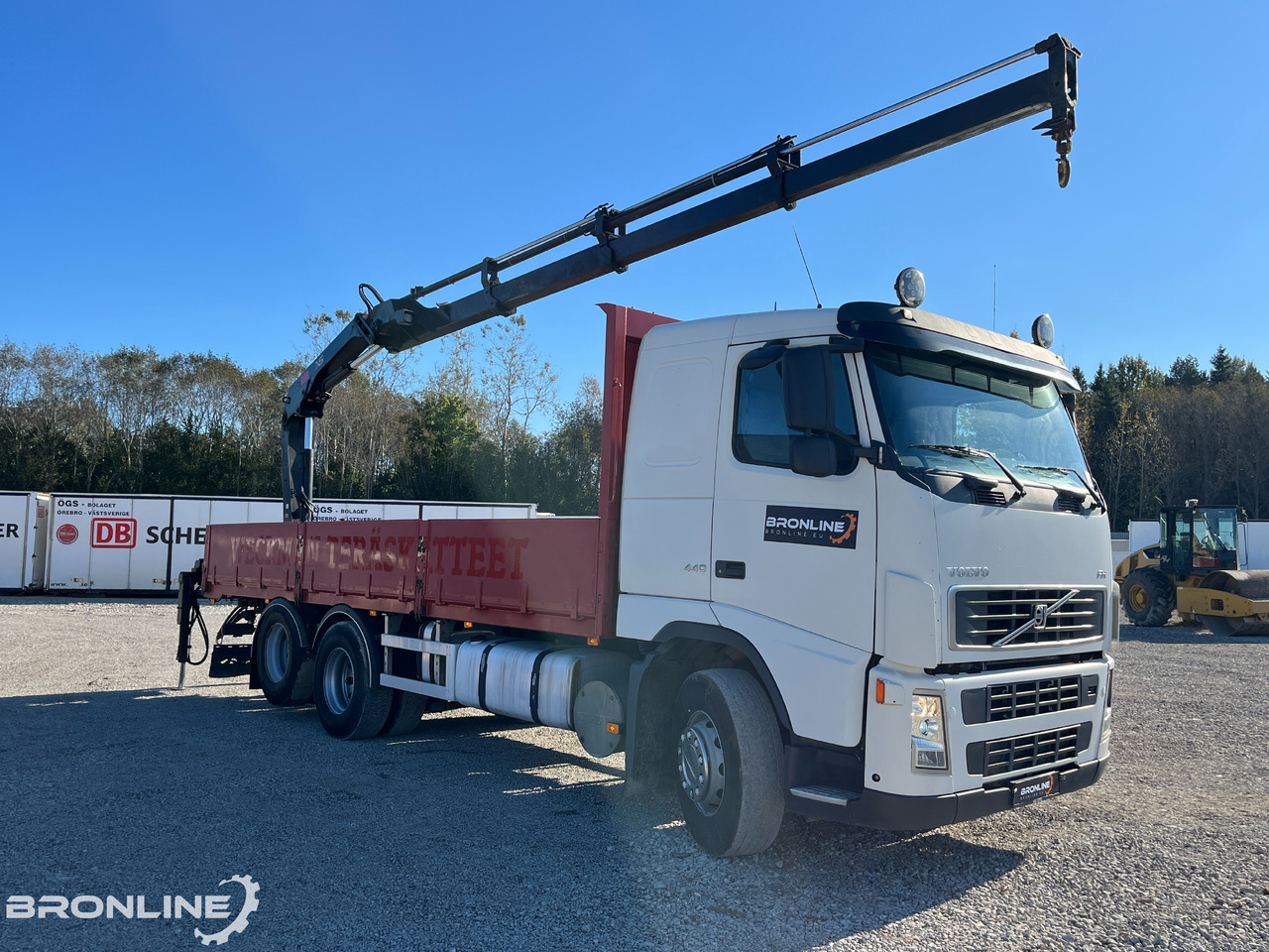 2006 Volvo FH 440 6x2 Flatbed + Crane - شاحنات مسطحة, شاحنة كرين: صورة 2 2006 Volvo FH 440 6x2 Flatbed + Crane - شاحنات مسطحة, شاحنة كرين: صورة 2