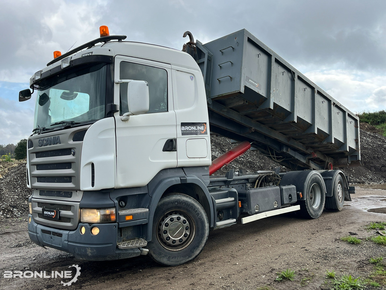 2007 Scania R420 6x2 Hooklift - شاحنة برافعة خطافية: صورة 1 2007 Scania R420 6x2 Hooklift - شاحنة برافعة خطافية: صورة 1
