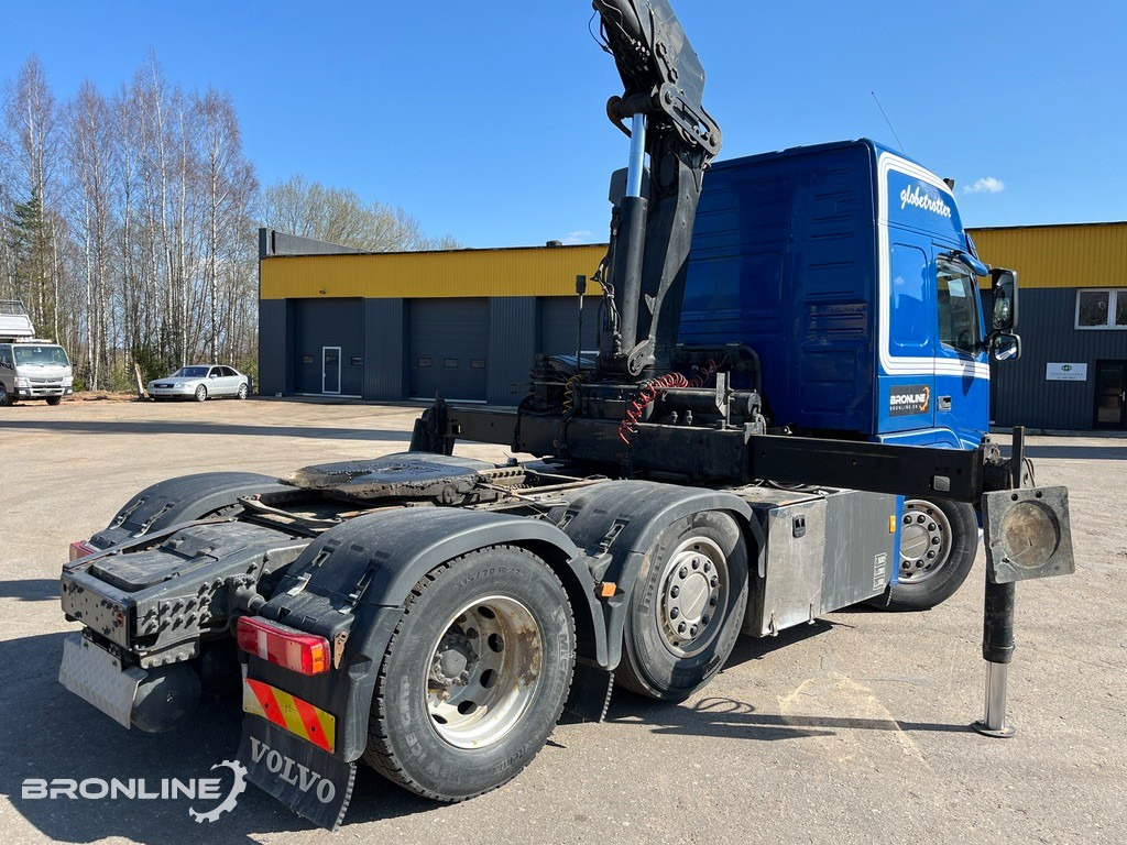2008 VOLVO FM440 6x2+HIAB Crane+Platform trailer - رأس تريلا: صورة 5 2008 VOLVO FM440 6x2+HIAB Crane+Platform trailer - رأس تريلا: صورة 5