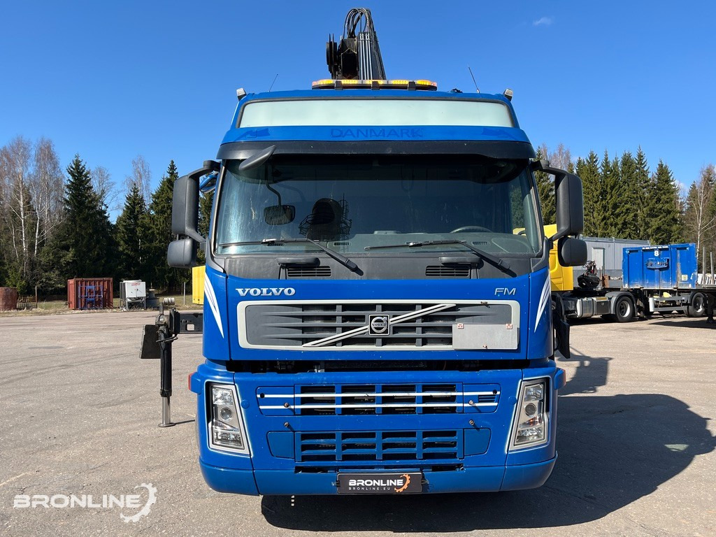 2008 VOLVO FM440 6x2+HIAB Crane+Platform trailer - رأس تريلا: صورة 3 2008 VOLVO FM440 6x2+HIAB Crane+Platform trailer - رأس تريلا: صورة 3