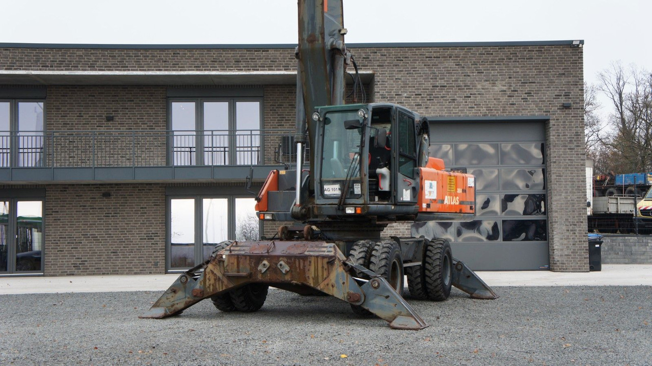 Atlas 350 MH Mobilbagger Umschlagbagger Pratzen - حفار ذو عجلات: صورة 2 Atlas 350 MH Mobilbagger Umschlagbagger Pratzen - حفار ذو عجلات: صورة 2