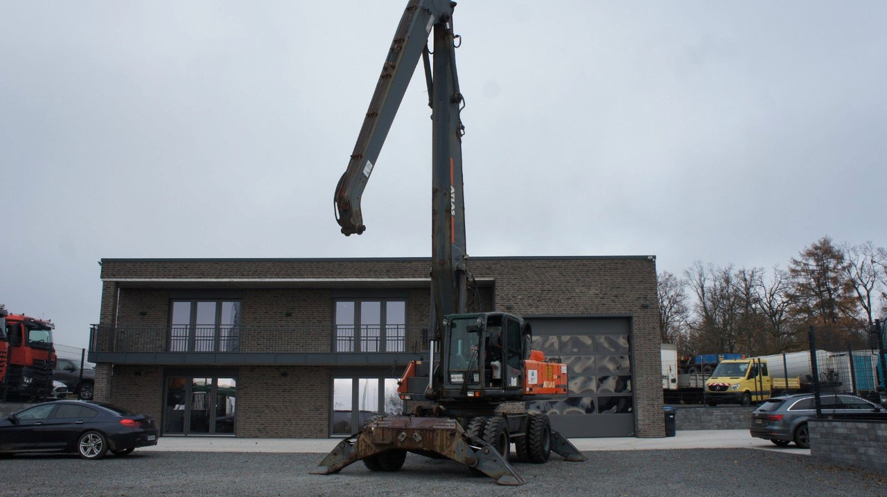 Atlas 350 MH Mobilbagger Umschlagbagger Pratzen - حفار ذو عجلات: صورة 1 Atlas 350 MH Mobilbagger Umschlagbagger Pratzen - حفار ذو عجلات: صورة 1