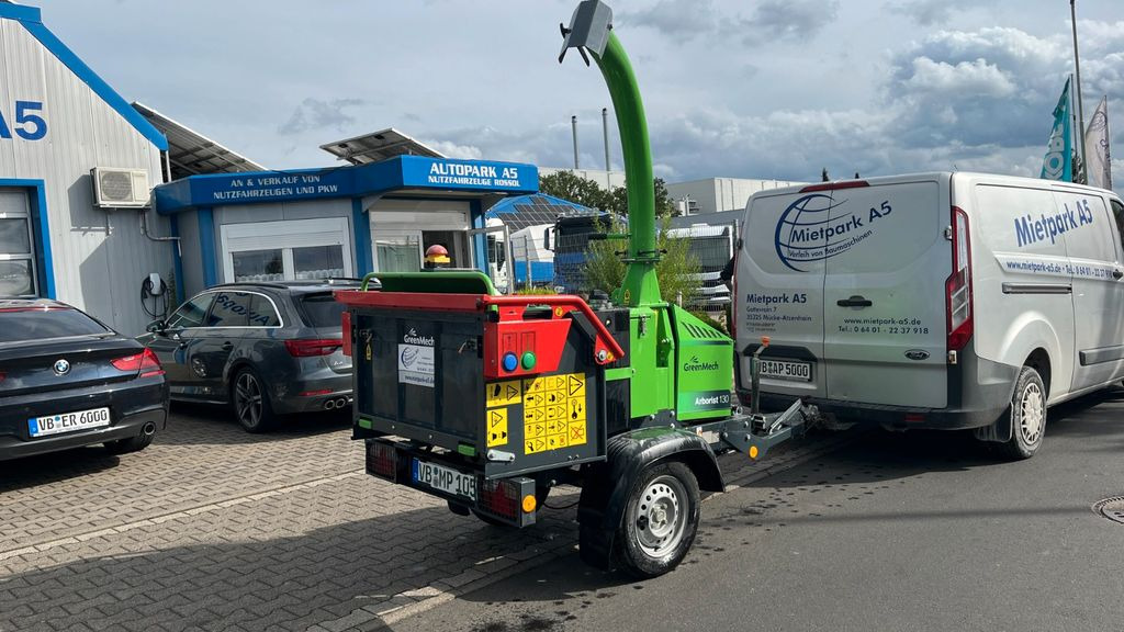 GreenMech Arborist 130 Häcksler Holz  - مقطورة: صورة 2 GreenMech Arborist 130 Häcksler Holz  - مقطورة: صورة 2