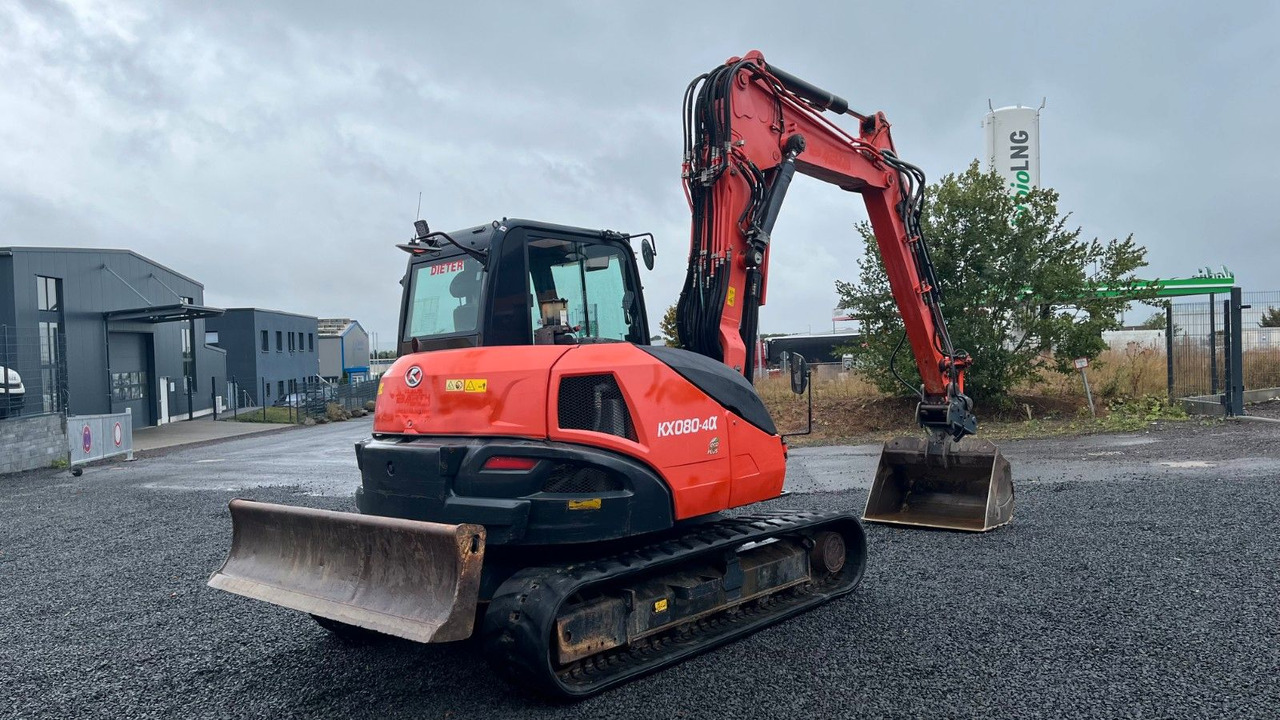 Kubota KX080-4a Verstellausleger 8835 KG - حفار صغير: صورة 4 Kubota KX080-4a Verstellausleger 8835 KG - حفار صغير: صورة 4