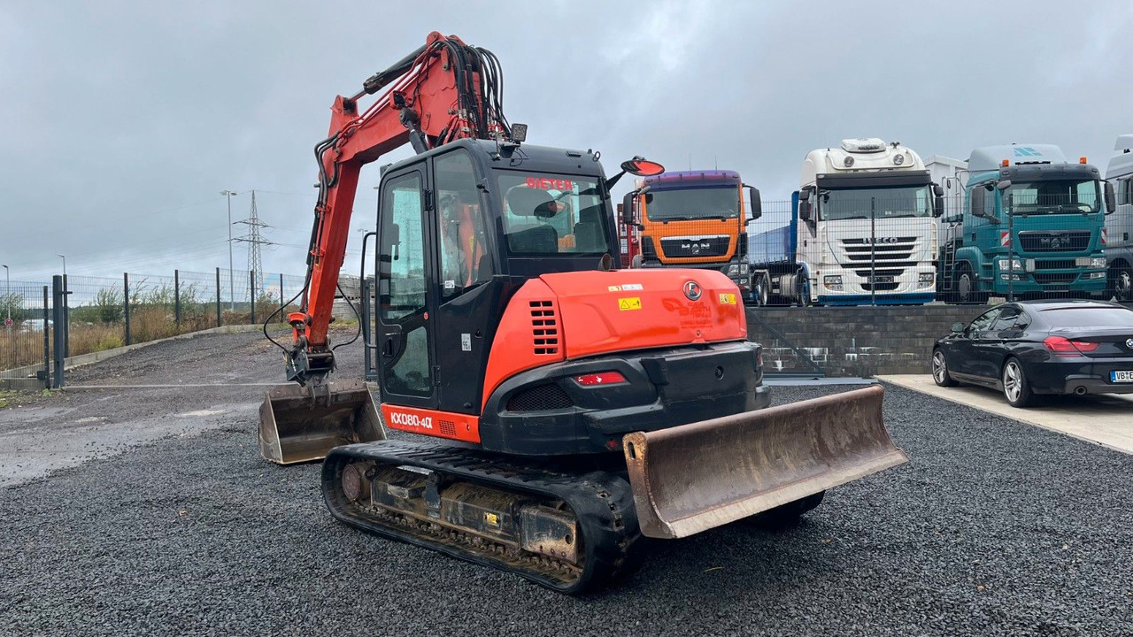 Kubota KX080-4a Verstellausleger 8835 KG - حفار صغير: صورة 5 Kubota KX080-4a Verstellausleger 8835 KG - حفار صغير: صورة 5